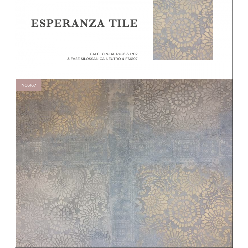 ESPERANZA TILE STENCIL 50X70