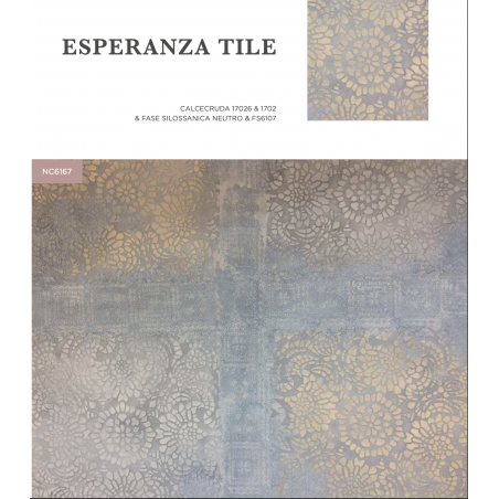 ESPERANZA TILE STENCIL 50X70