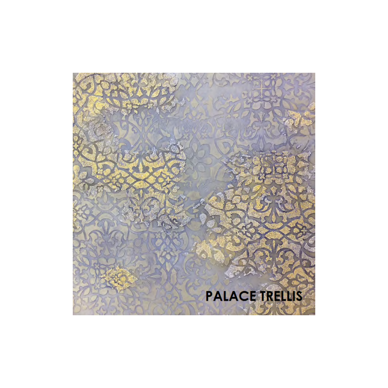 PALACE TRELLIS STENCIL 50X70